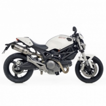 Leovince LV One Evo RVS Slip-on Set Ducati Monster 796 2010-2014